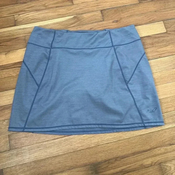 KUHL Women's Tennis Golf Skort Athleisure Blue Size L - Picture 2 of 7